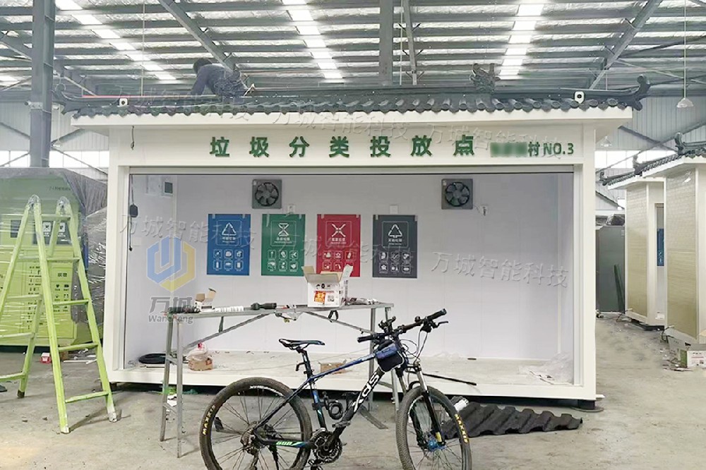 浙江老客戶一批仿古垃圾房工（gōng）程案例