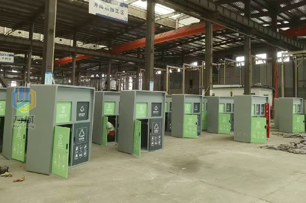 老客戶一批現代簡約實用型垃圾箱工程案例