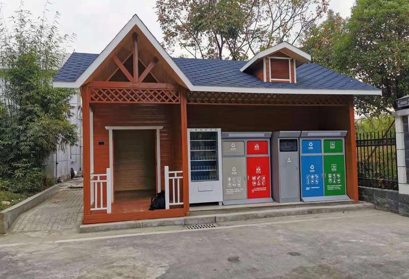 河北秦（qín）皇島智能垃圾箱案例