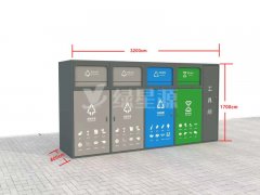 智（zhì）能垃圾箱廠家（jiā）發貨山東（dōng）案例
