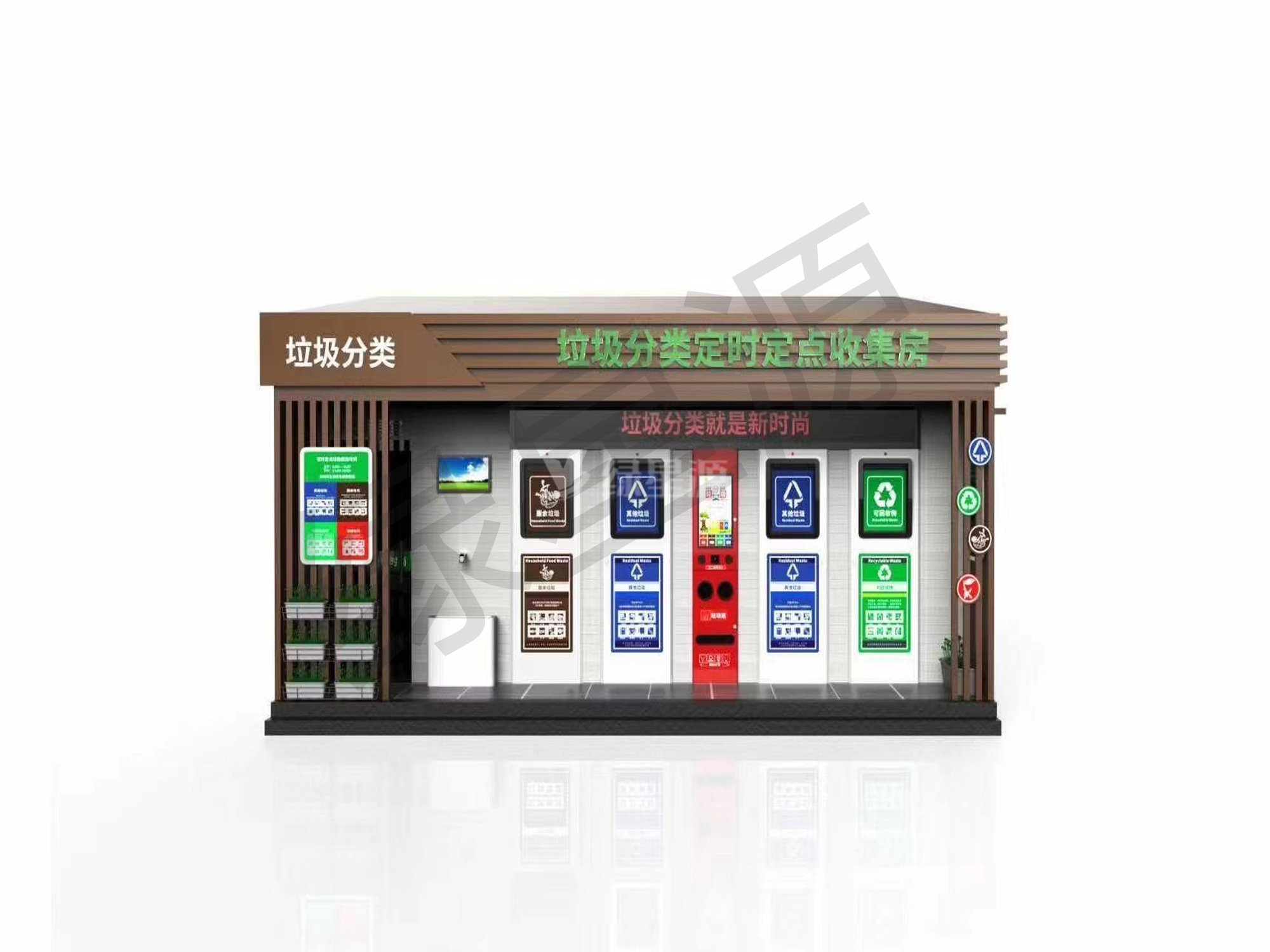 智能垃圾箱在研發設計上有哪些特點配圖二
