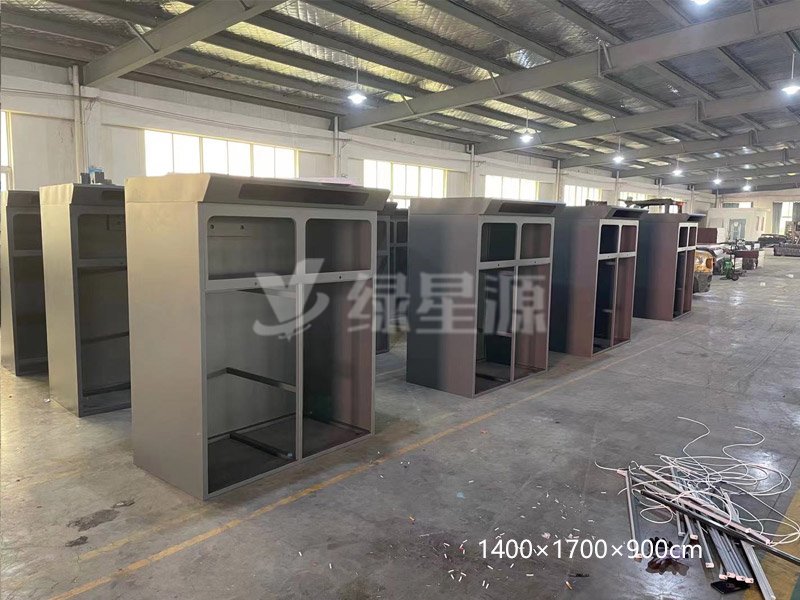 江蘇四分類（lèi）垃圾箱發貨配（pèi）圖三