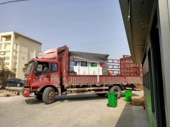 安徽鄉鎮（zhèn）小區智（zhì）能垃（lā）圾（jī）回收箱樣品發貨