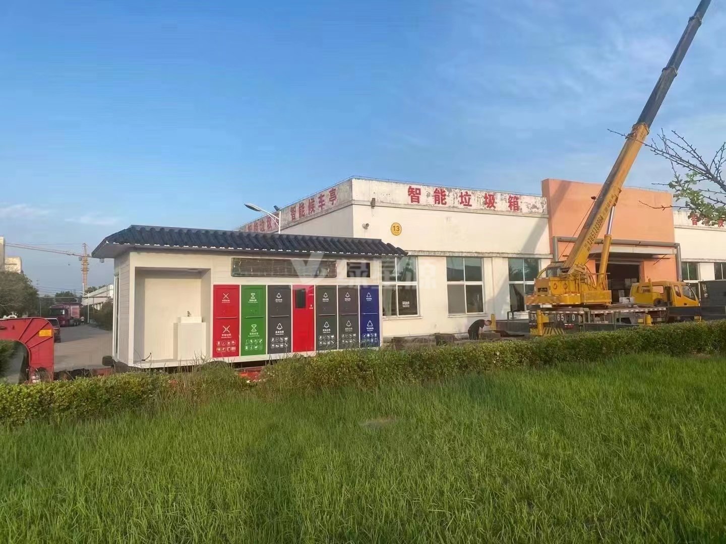 浙江智能垃圾房發貨圖二