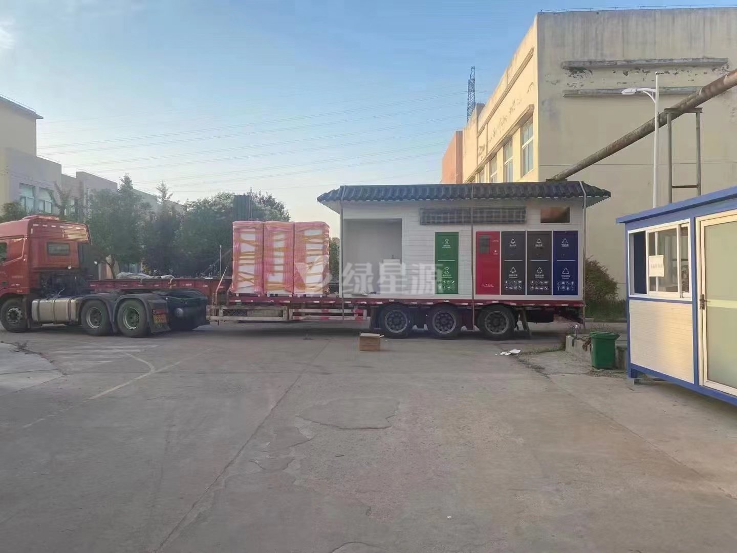 浙江智（zhì）能垃圾房（fáng）發貨圖三